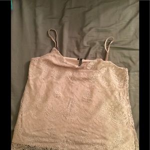 Nude Lace Tank