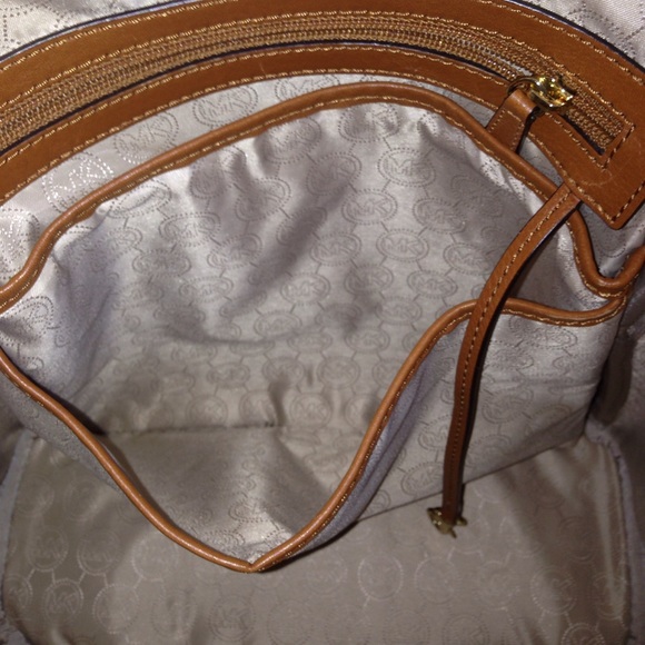 Michael Kors Large Studded Signature PVC Backpack