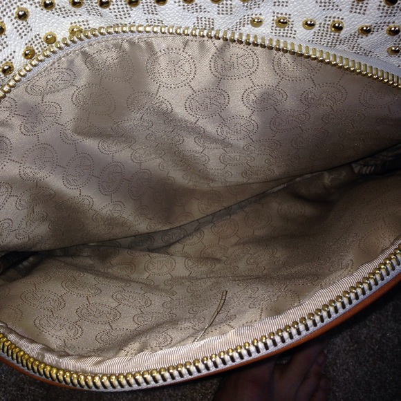 Michael Kors Large Studded Signature PVC Backpack main image 4