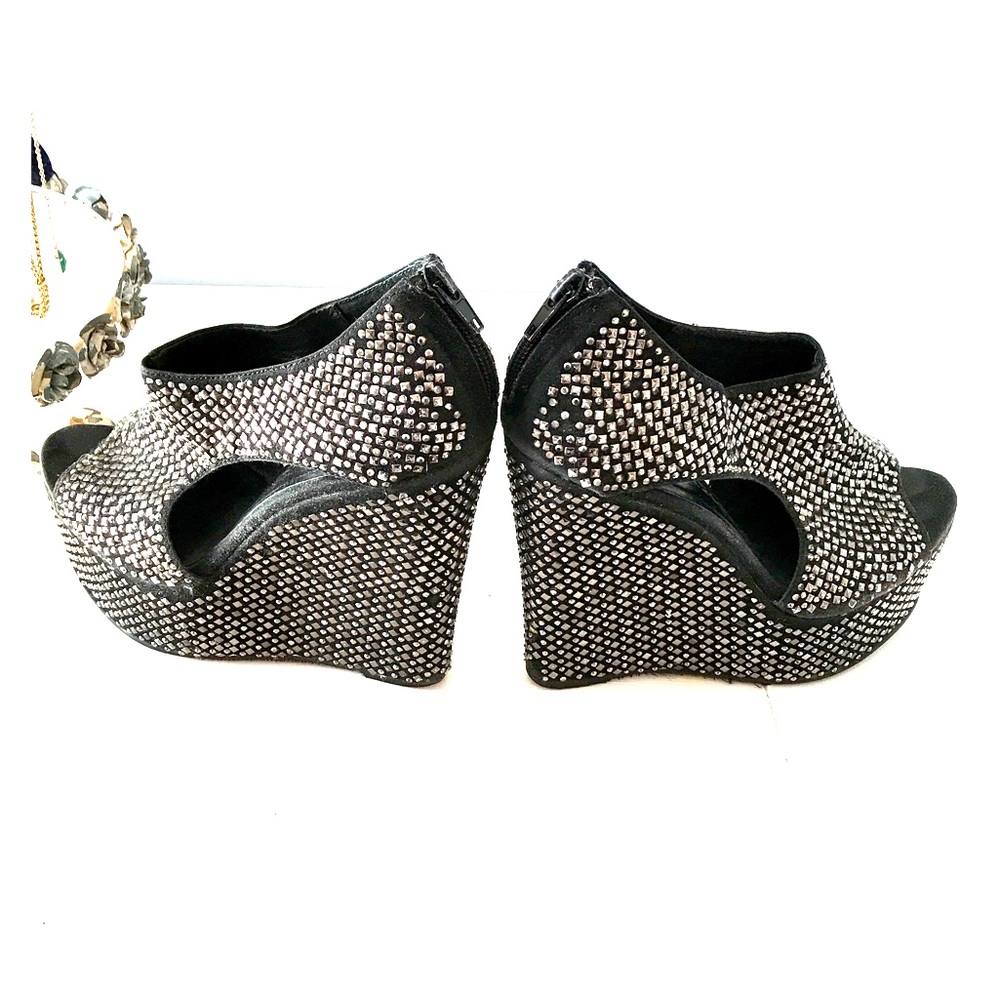 Jeffrey Campbell Ibiza Last studded wedges