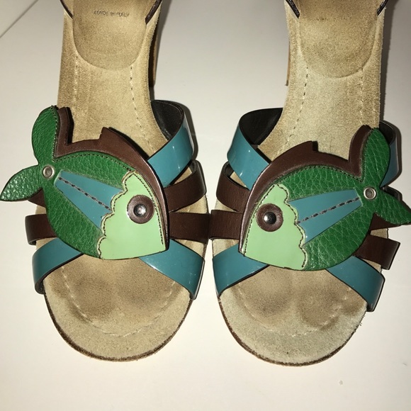Prada fish sandals size 37.5 - Picture 5 of 6