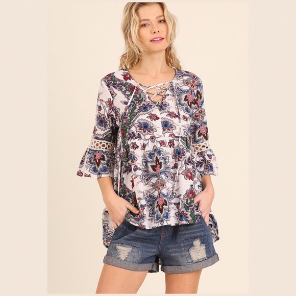 Tops - Printed Top Small Only