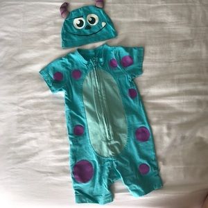 18-Months Disney Monsters Inc Pajamas/Costume