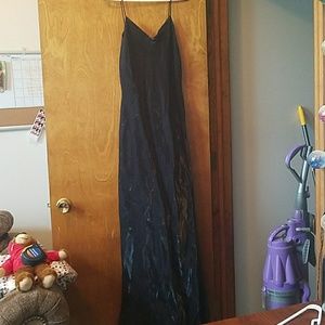 Nikki Livas floor length shimmery dress