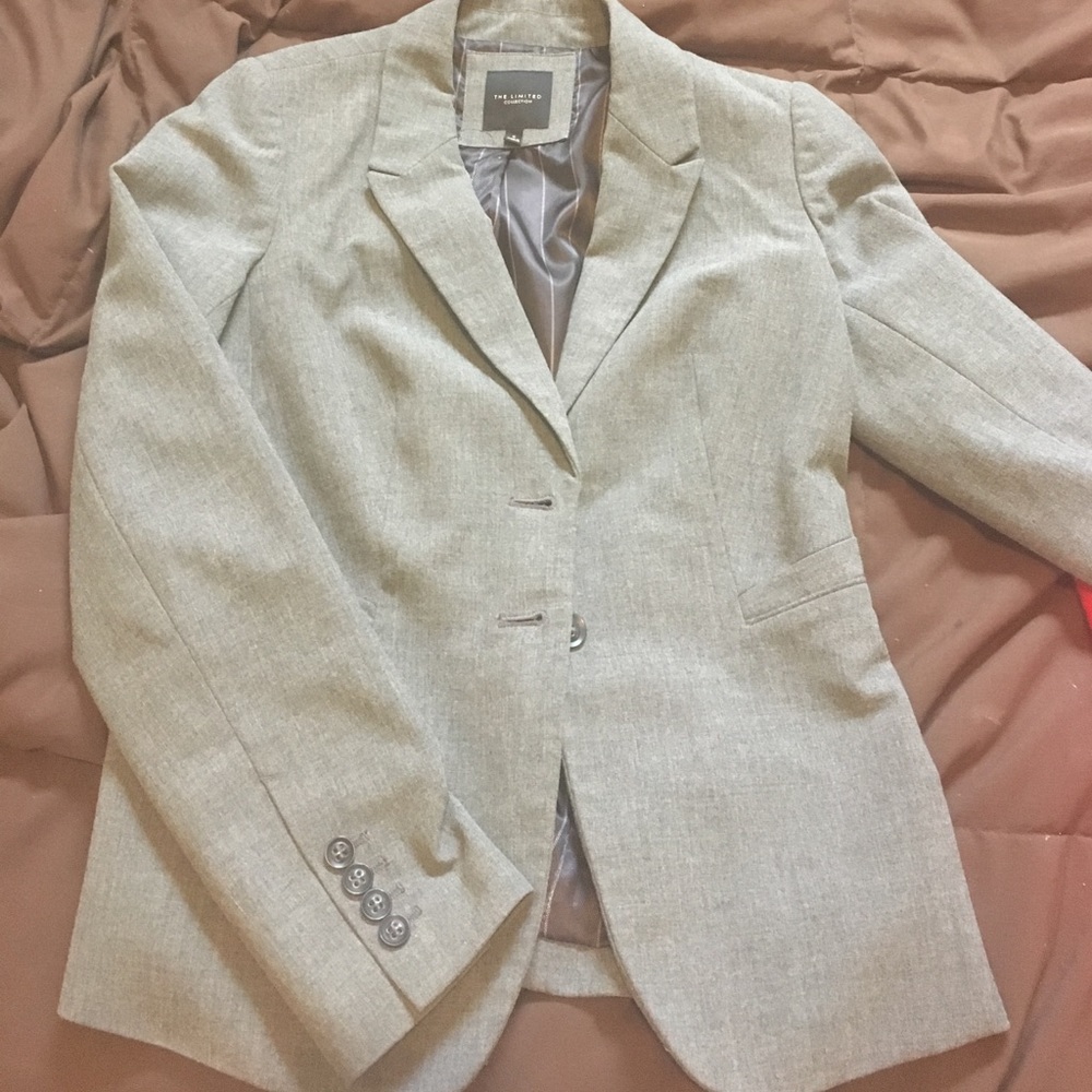 The Limited Grey Women's Skirt suit