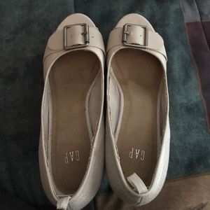 Gap Peep Toe Wedges size 7