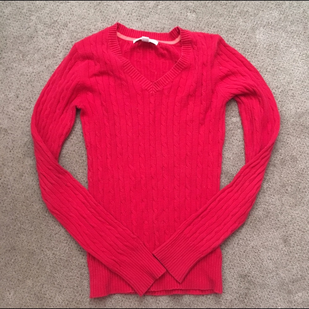 Red Merona Sweater
