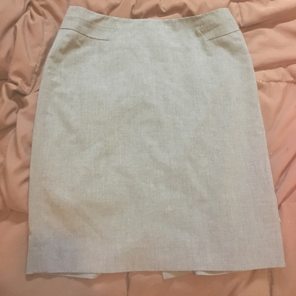Grey Skirt Suit