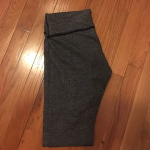 Lululemon Gray Full Length Workout Pants