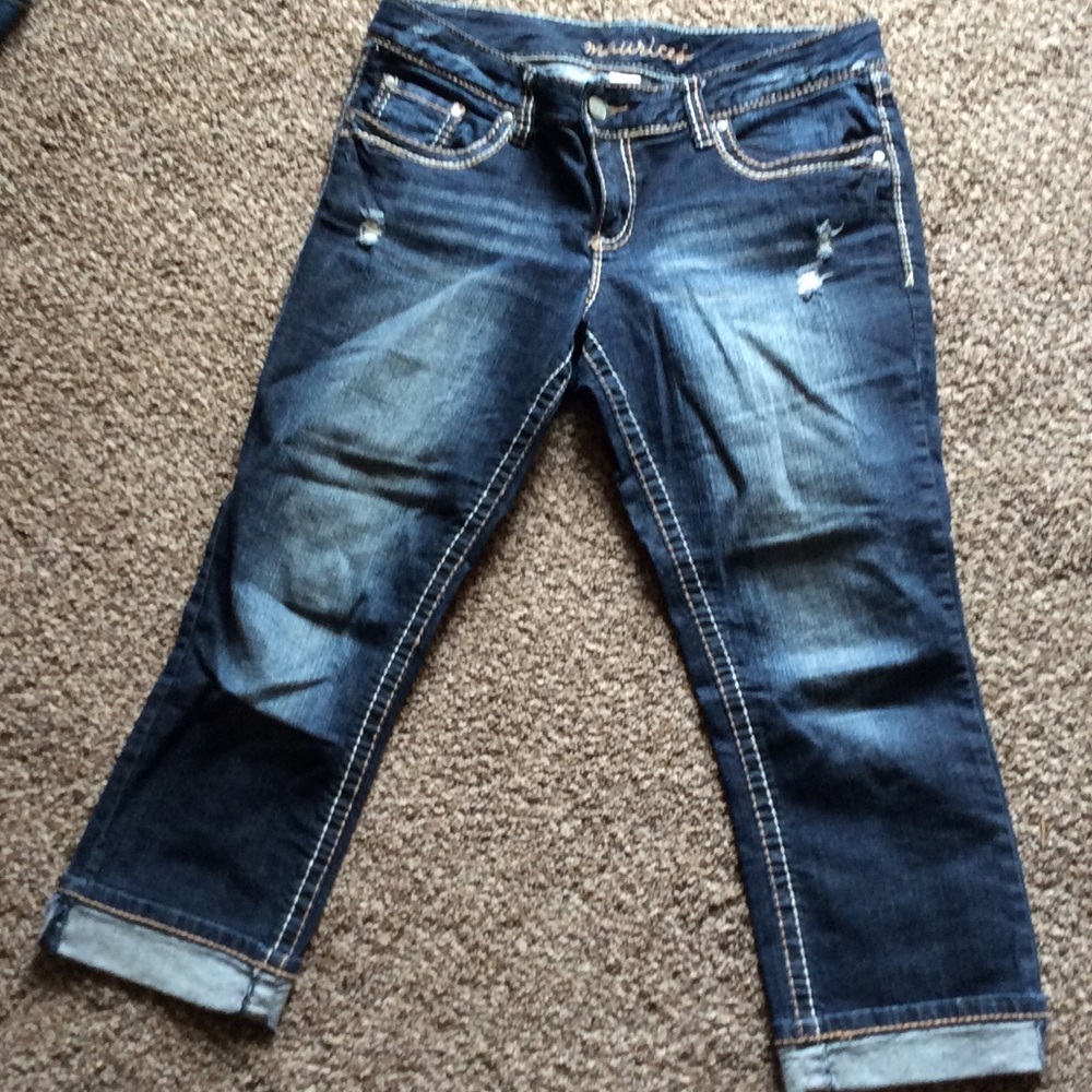Maurice's Denim Capris