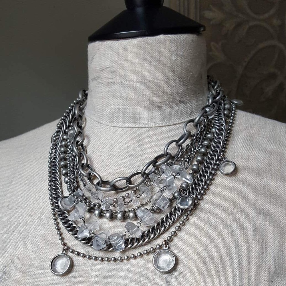 Multi Layer Statement Necklace