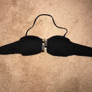 Bejeweled bathing suit top