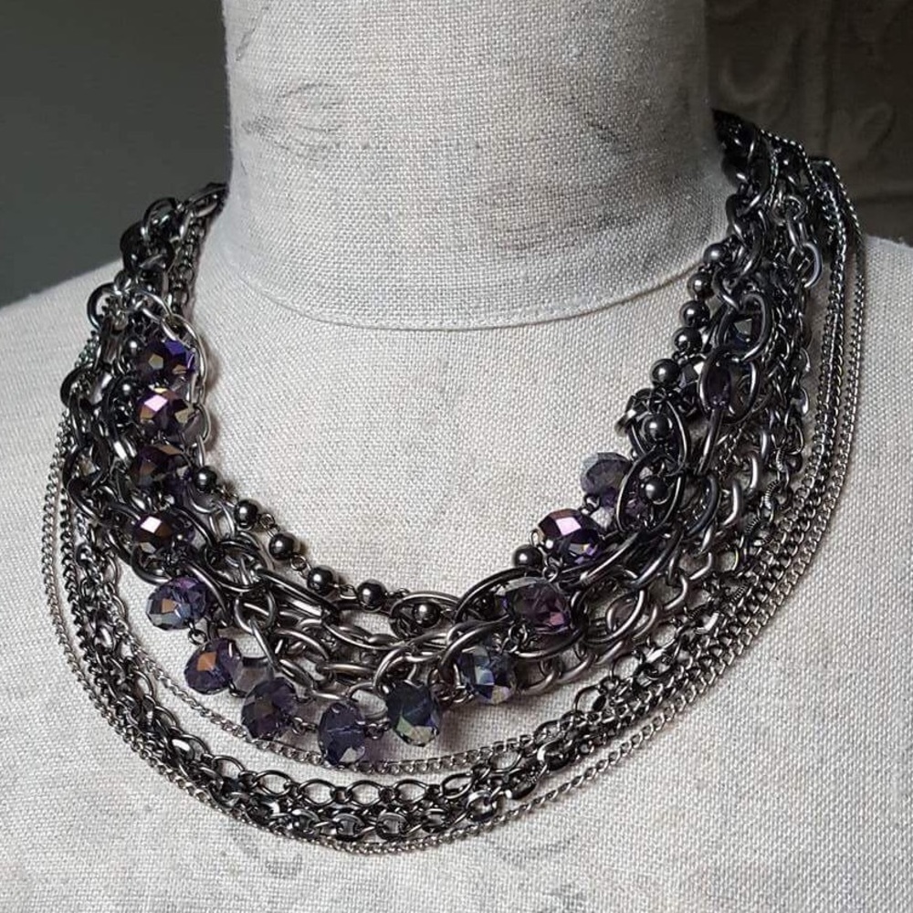 Multi Layer Statement Necklace
