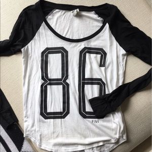 PINK long sleeve tee