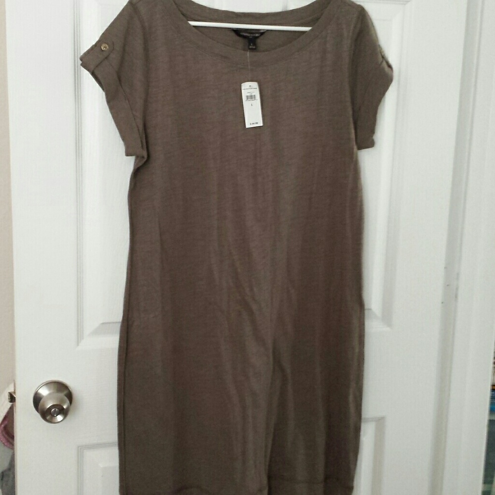 Banana Republic olive dress