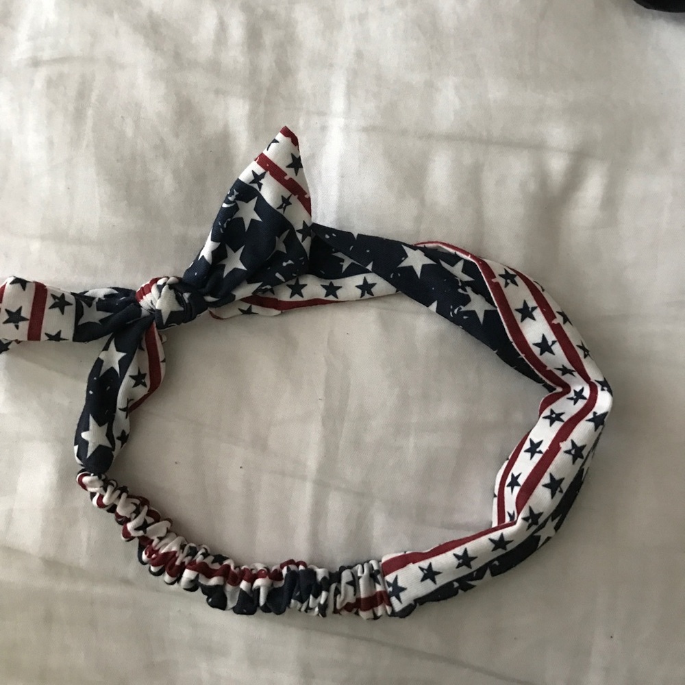 American flag headband