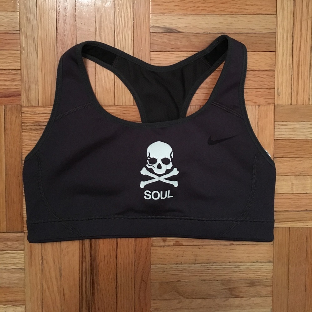Nike SoulCycle XS Grey Sports Bra