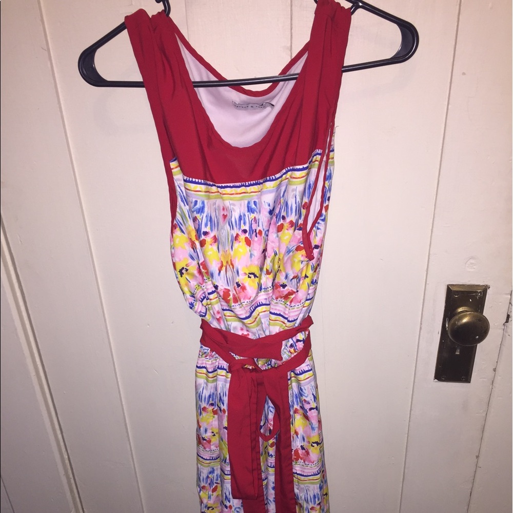 Spruce and Sage dress with tie