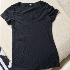 SEE BUNDLE- Basic black tee