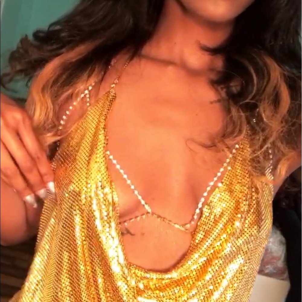 Fashion nova Chain bra π - Picture 2 of 2
