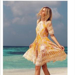 Zimmermann Confetti Scallop Dress