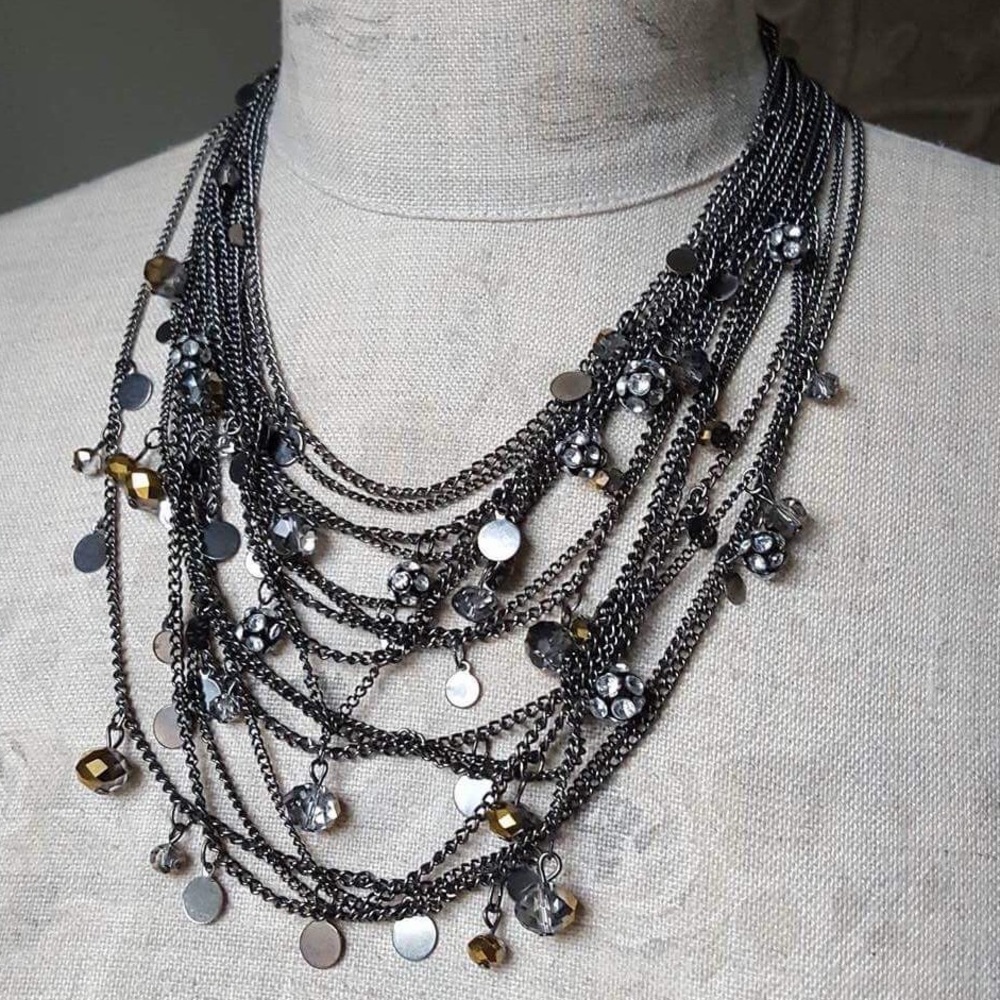 Multi Layer Statement Necklace