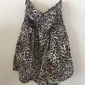 Animal print romper from Victoria's Secret