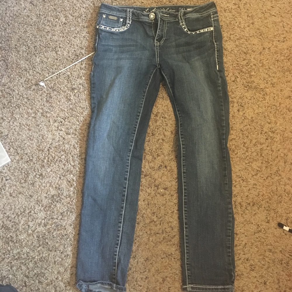 L.A. Idol studded jeans