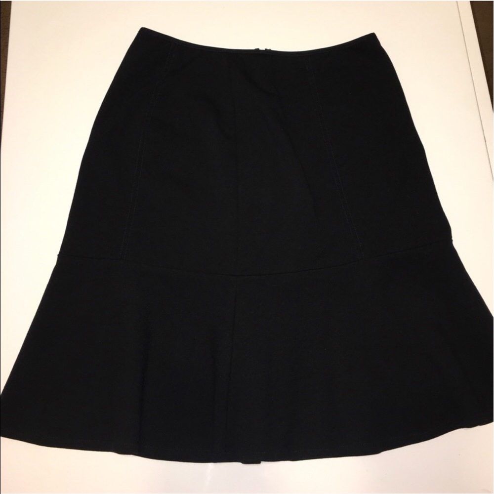 WHBM black skirt
