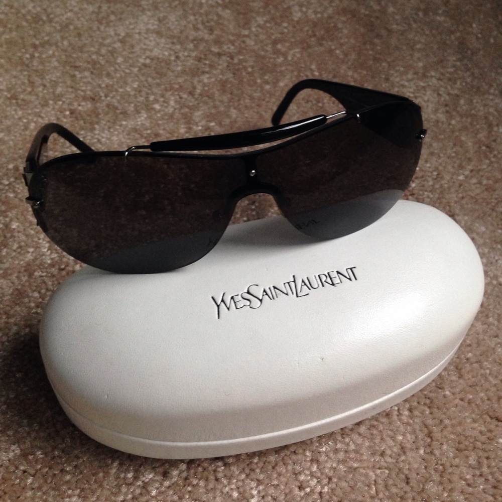YSL Sunglasses with case and dust cloth