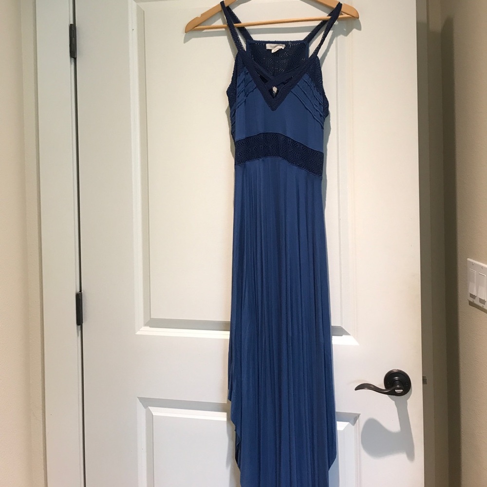 Pretty blue maxi dress from Italy