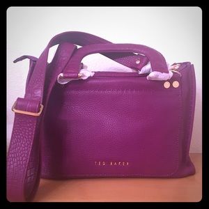 Ted Baker Gaitory Exotic Trim Stab Stitch Tote