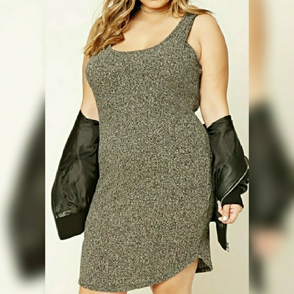 🆕️ F21+ Ribbed Tank Dress SZ 1X