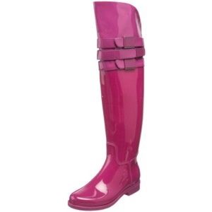 Calvin Klein Fuchsia Ava Rain Boots