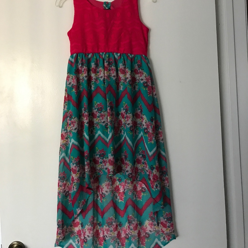 Girls high-low dress