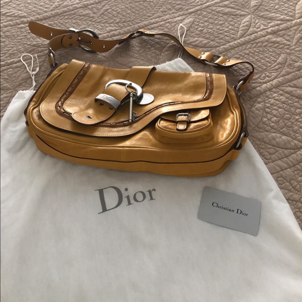 💯% Authentic Christian dior Saddle bag