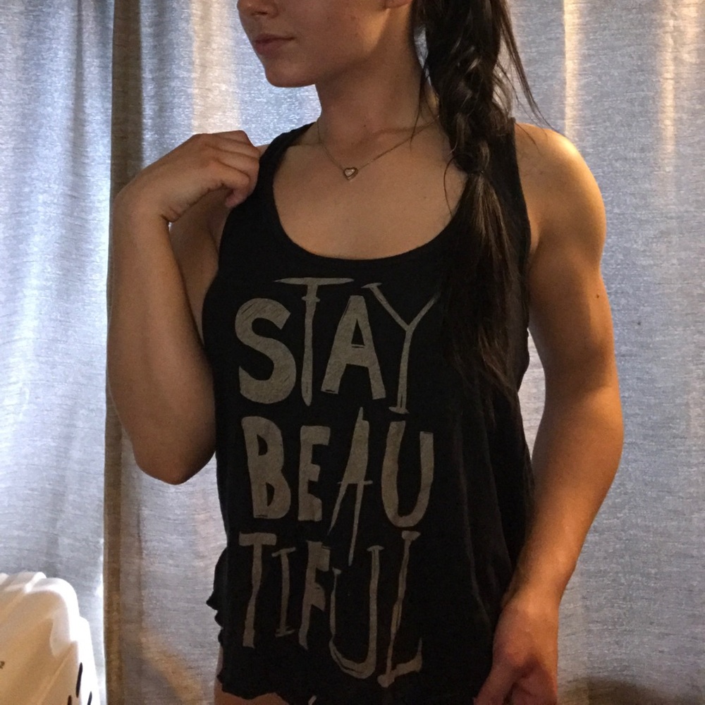 Racerback tank