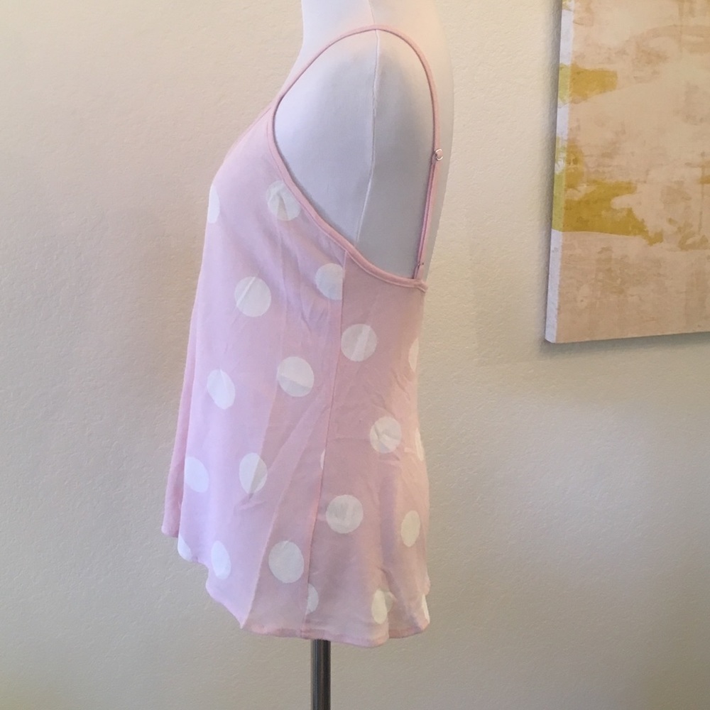 NWOT Wildfox Polka Dot Sleeper Cami Top - Picture 6 of 7