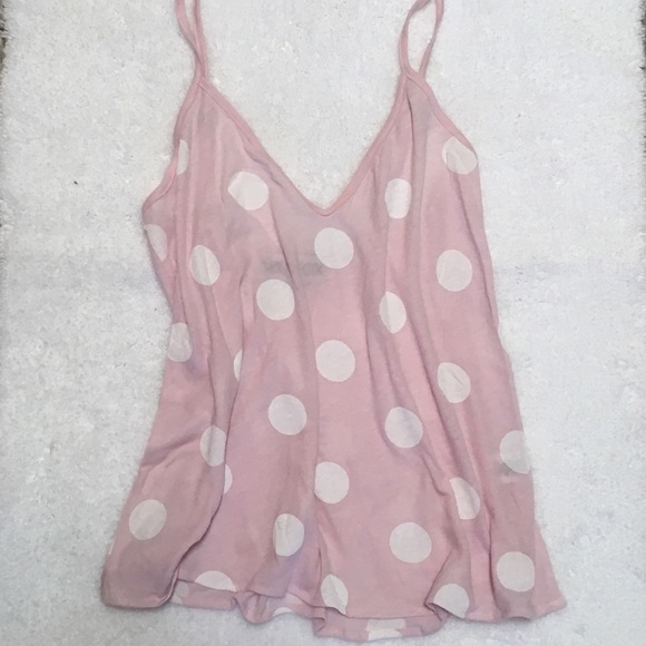 NWOT Wildfox Polka Dot Sleeper Cami Top - Picture 5 of 7