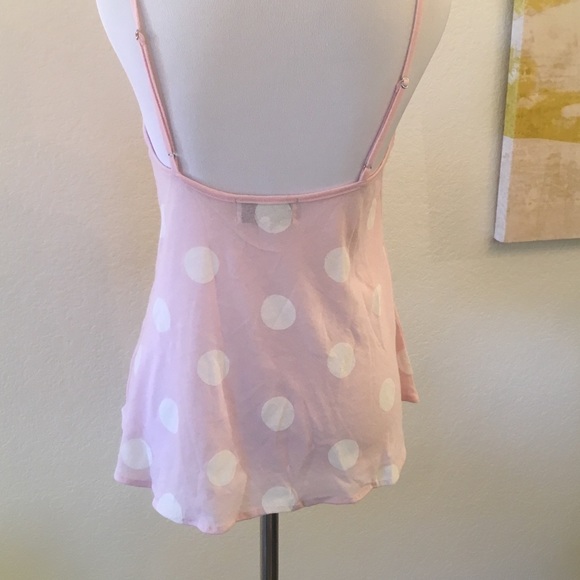 NWOT Wildfox Polka Dot Sleeper Cami Top - Picture 7 of 7