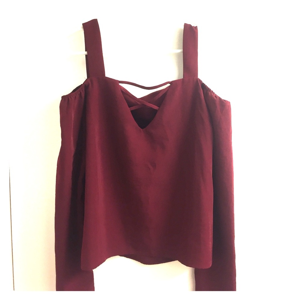 Harlow & Graham Cold Shoulder Top