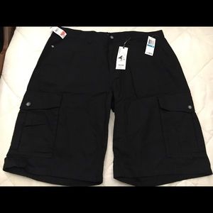 NWT LRG Black Cargo Shorts Size 36