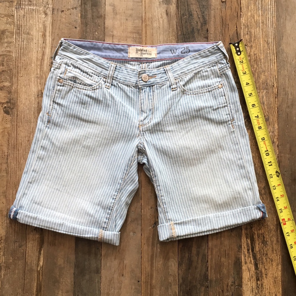 Anthropologie Denim Shorts Sz 25
