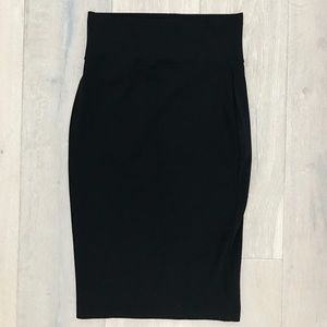 Bebe high waisted jersey skirt size SMALL
