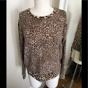 RACHEL Rachel Roy animal print top RACHEL Rachel Roy animal print top