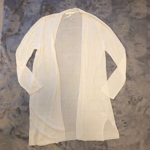 White Cardigan
