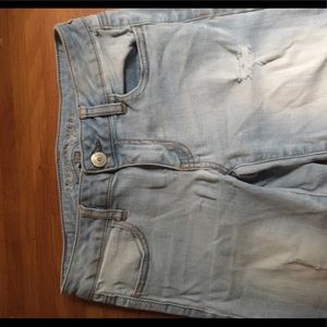 American eagle ripped skinny jeans