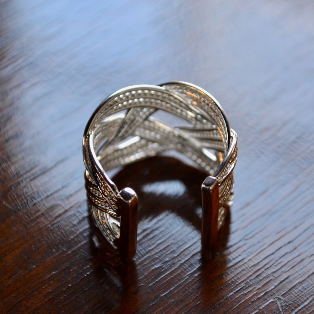 Adjustable Sterling Silver Ring - Picture 3 of 3