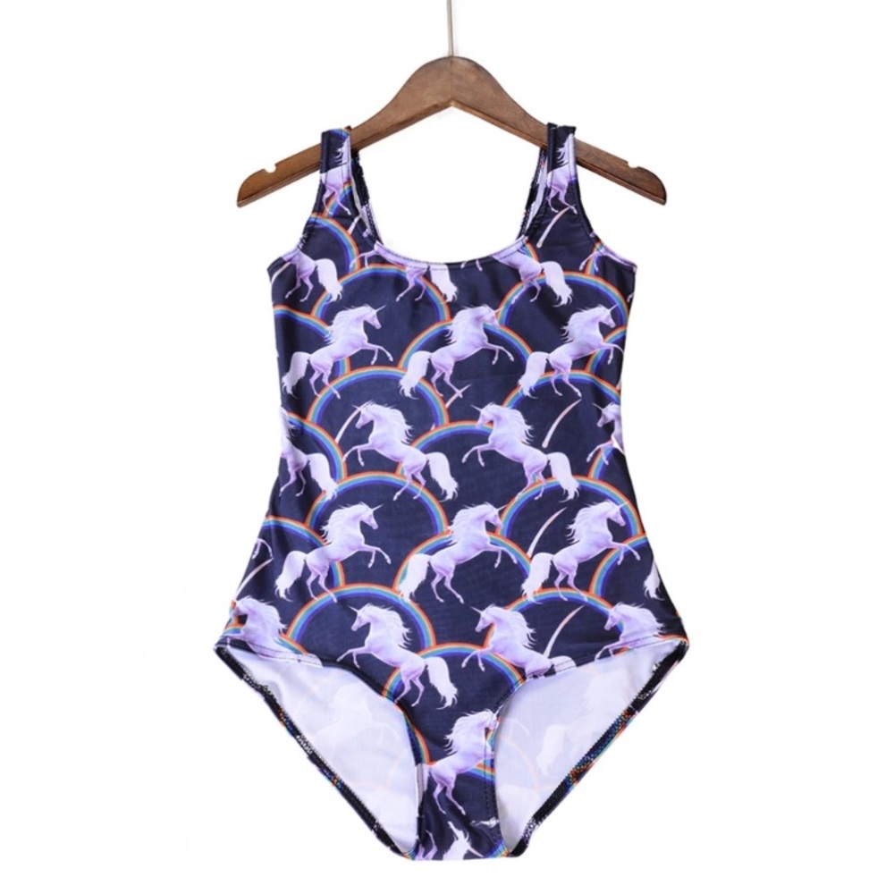 💃🎊HOST PICK 7/22🦄🌈Unicorns & Rainbows Swimsuit - Picture 6 of 8