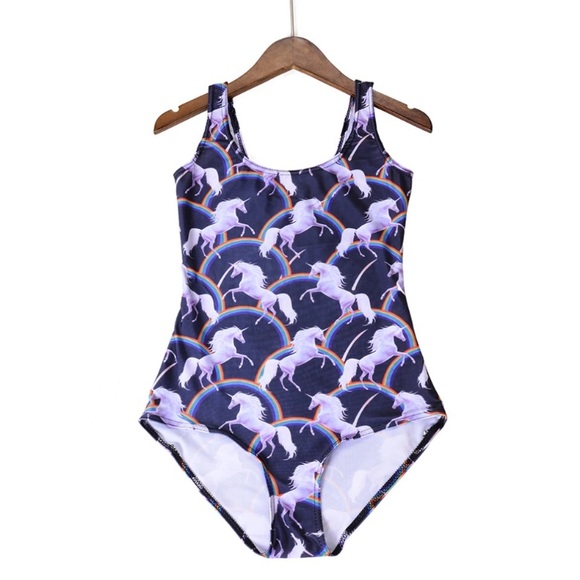 💃🎊HOST PICK 7/22🦄🌈Unicorns & Rainbows Swimsuit - Picture 6 of 8
